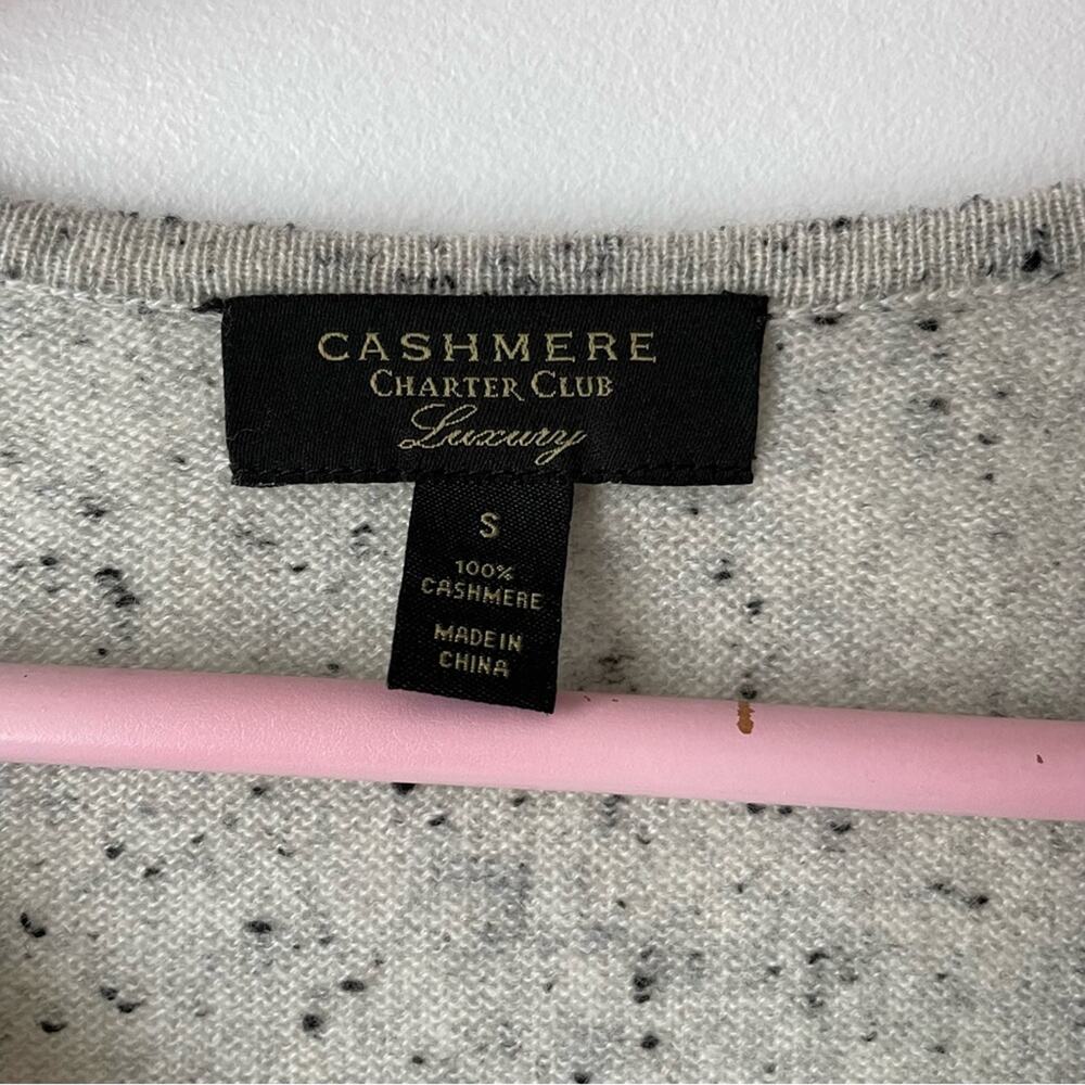 Cashmere Charter Club Sweater - Picture 2 of 6